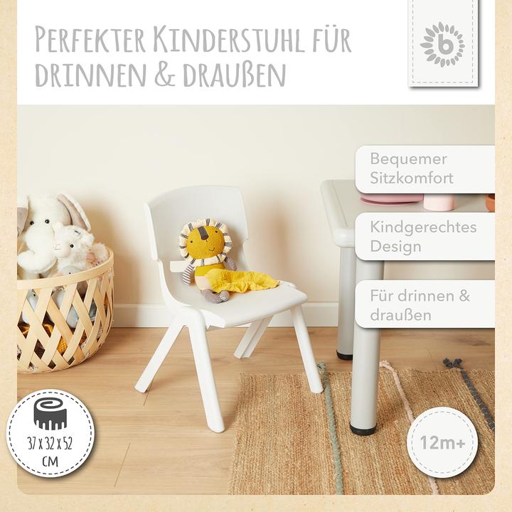Produktbild Bieco Stuhl Weiss (Kinderstuhl)