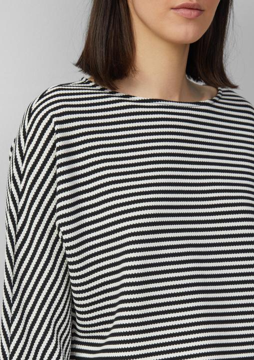 Actual product image S.Oliver T-Shirt Gestreiftes T-Shirt im Relaxed Fit mit 3/4-Ärmeln (36)