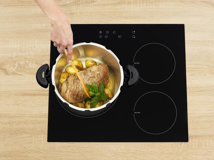 Actual product image Tefal P4620768 (Steam cooker, Stainless steel, 22 x 25.20 cm)