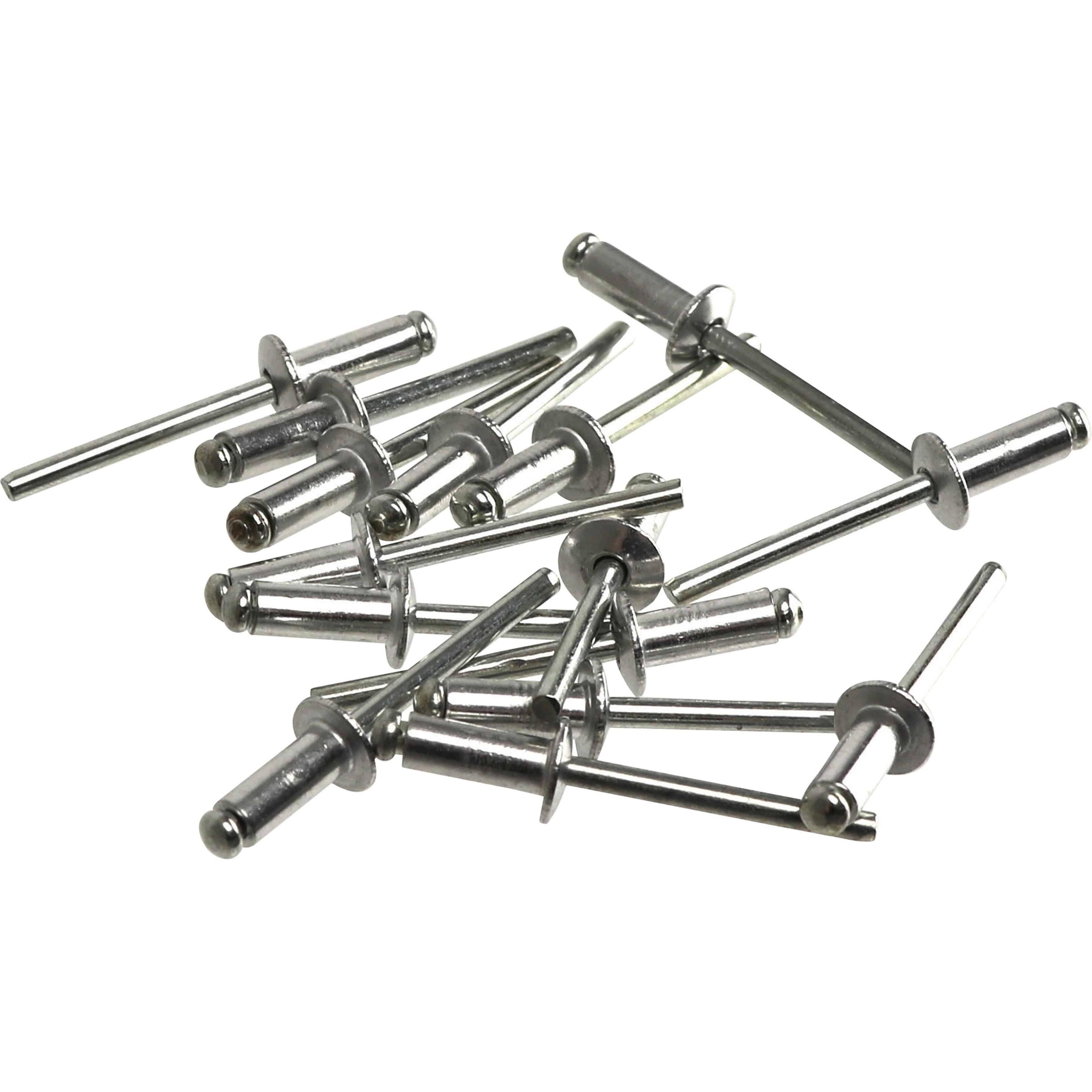 Masterproof, Nieten, Alu-Blindnieten, 4,8 mm, 15 Stück