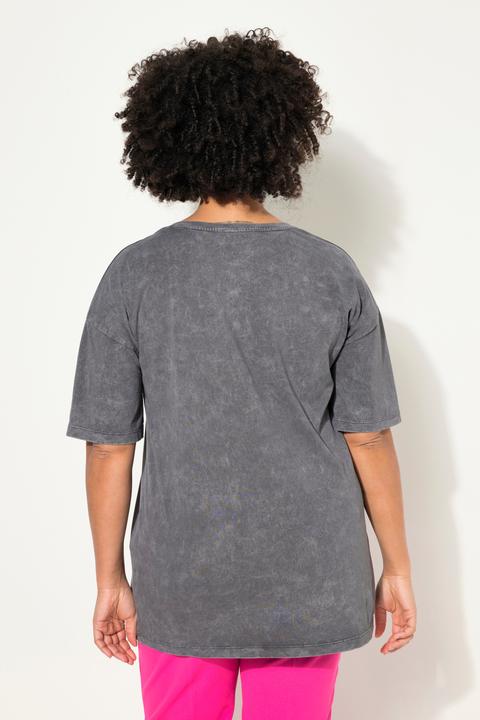 Produktbild Angel of Style T-Shirt, oversized, verziertes Statement, Vintage Look, Rundhals, 1/2 Arm (42)