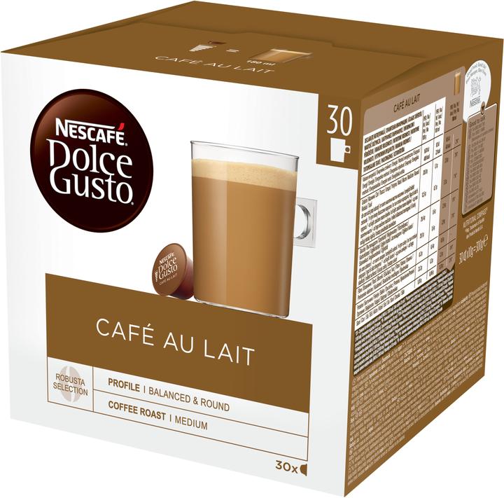 Nescafé Dolce Gusto Café Au Lait (30 x Port.)