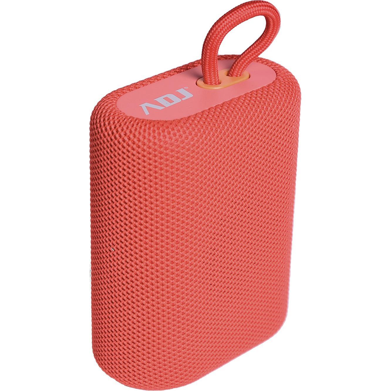 ADJ Speaker Bluetooth 5.2 Jump Rd Portable For Smartphone/Pc/Tablet (4 h), Bluetooth Lautsprecher, Rot