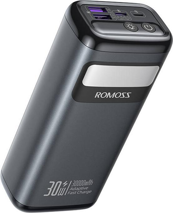Immagine prodotto Romoss Powerbank PMT30 30000mAh 30W (black) (30000 mAh, 30 W, 111 Wh)