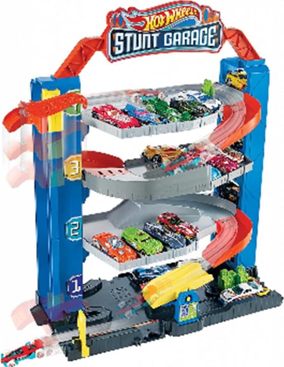 Produktbild Hot Wheels City Stunt Garage Spielset