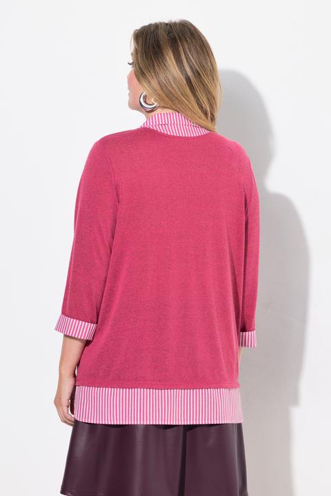 Produktbild Miamoda 2-in-1-Pullover, Lagen-Look, 3/4-Ärmel (54)