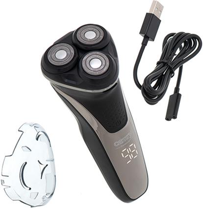 Actual product image Camry Shaver CR 2927 Operating time (max) 90 min, Number of shaver heads/blades 3, Chrome, Cordless
