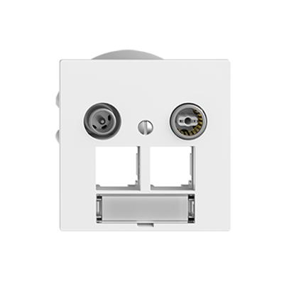 Actual product image Feller Multimedia box EDIZIOdue Easynet