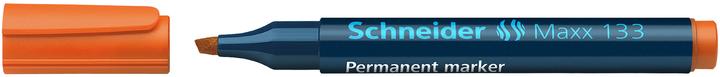 Produktbild Schneider Permanentmarker Maxx 133, 1+4 mm, orange (Orange, 4 mm, 1 x)