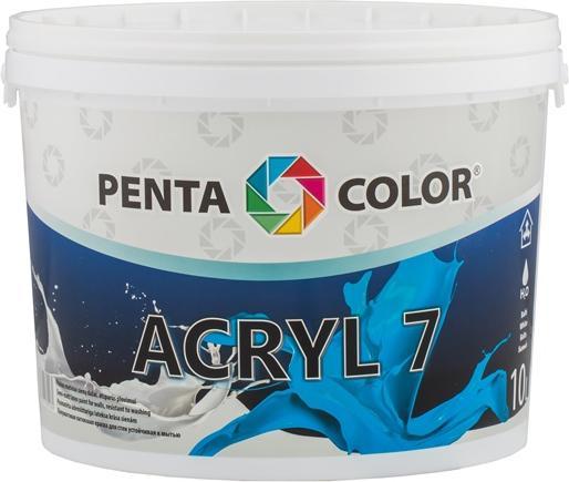 Productafbeelding Pentacolor Emulsieverf Acryl 7 Whi (10000 ml)