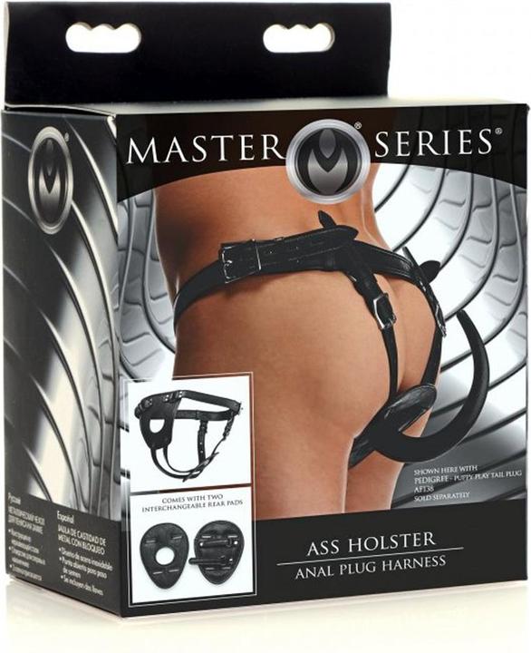 Productafbeelding Master Series Ass Holster Buttplug Harnas
