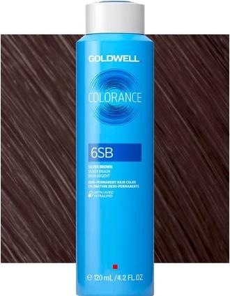 Produktbild Goldwell COLORANCE demi-permanent hair color #6SB 120 ml (6SB 	silber braun)