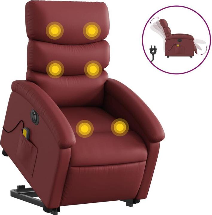 Image du produit vidaXL Massagesessel mit Aufstehhilfe