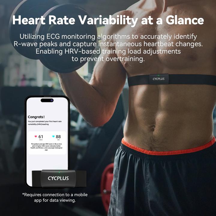 Produktbild Cycplus H2 Heart Rate Moniter Chest Strap