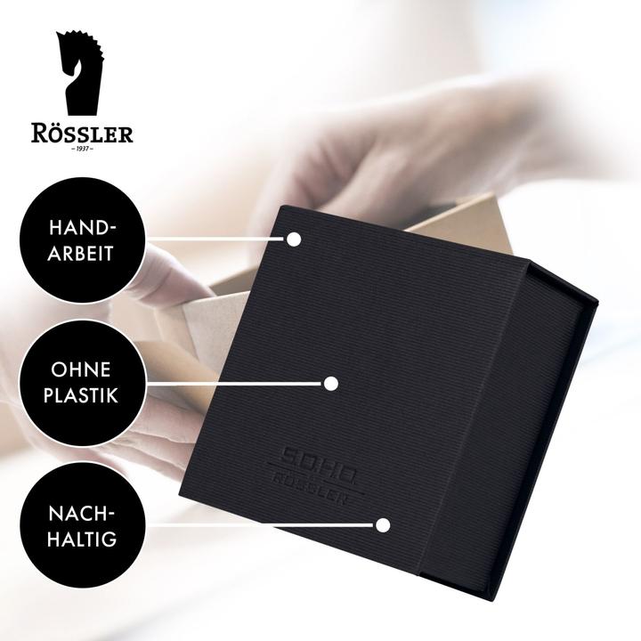 Produktbild Rössler Notizzettel-Dispenser S.O.H.O. 11 x 4.6 x 11 cm, Schwarz