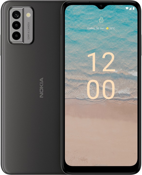 Produktbild Nokia G22 (64 GB, Meteor Gray, 6.50", Dual SIM, 50 Mpx, 4G)