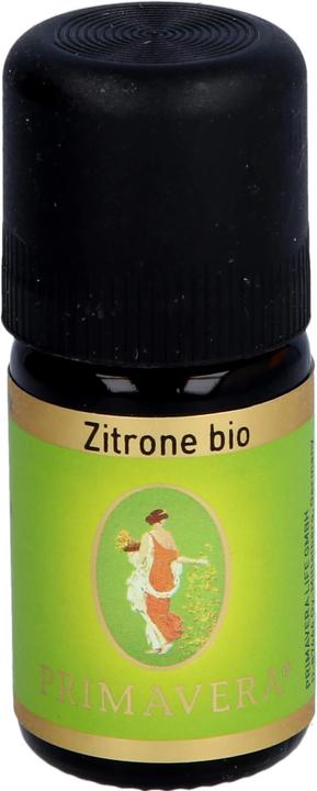 Primavera Huile essentielle naturelle de citron Bio Demeter - Volume : 5 ml
