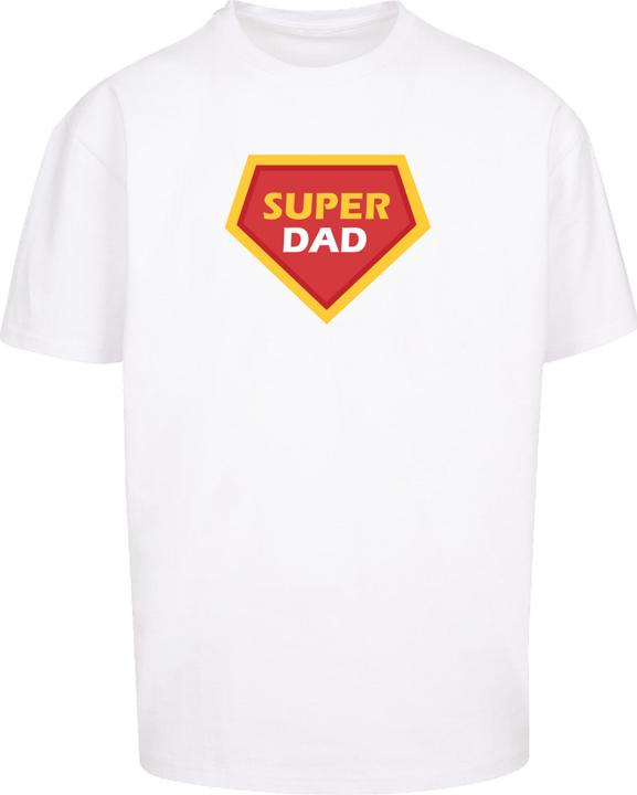 Produktbild Merchcode Fathers Day - Super dad Heavy Oversize Tee - 113033 (L)
