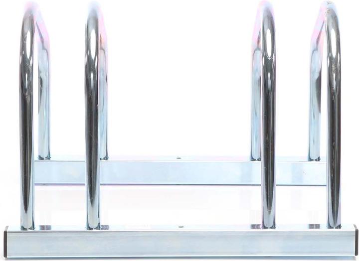 Actual product image Toboli Bicycle Stand for 2 Bikes Multiple Rack Made of Galvanised Steel for Indoor and Outdoor