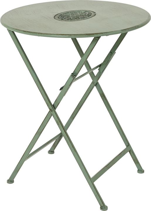 Table de jardin + table de balcon