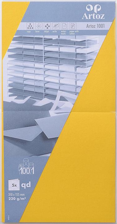 Produktbild Artoz 1001 Karten155 sonnen (155 x 155 mm, 220 g/m², 5 x)