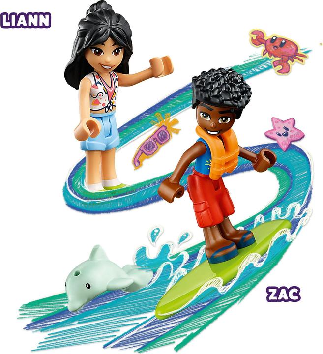 Produktbild LEGO Strandbuggy-Spass (41725, LEGO Friends)