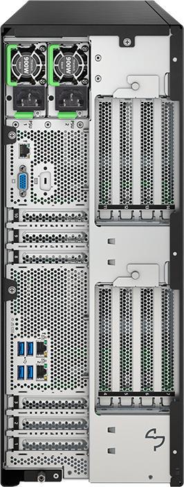 Actual product image Fujitsu TX2550 M7 XEON 4410Y 32GB RX4 (Intel Xeon Silver 4410Y, 32 GB, Tower Server)