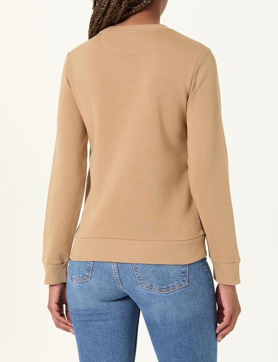 Image du produit GANT REG Tonal Shield C-Neck Sweat, Warm kaki., L (L)