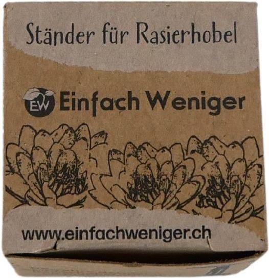 Actual product image Einfach Weniger Stand for razor