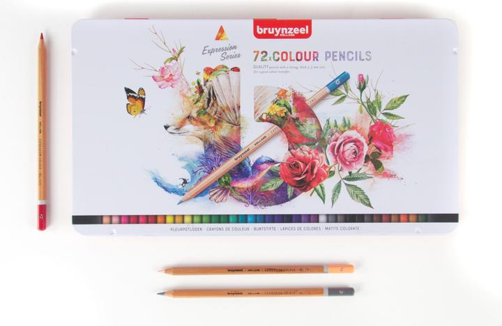 Produktbild Bruynzeel Farbstifte Expression Colour Metalletui, 12 Stück (12x)