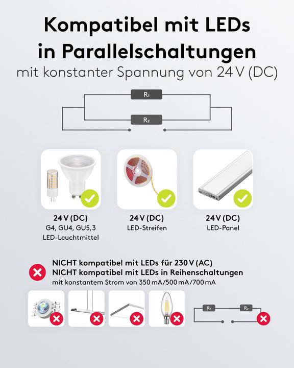 Produktbild Goobay LED-Trafo 24 V DC, 100 W, IP67