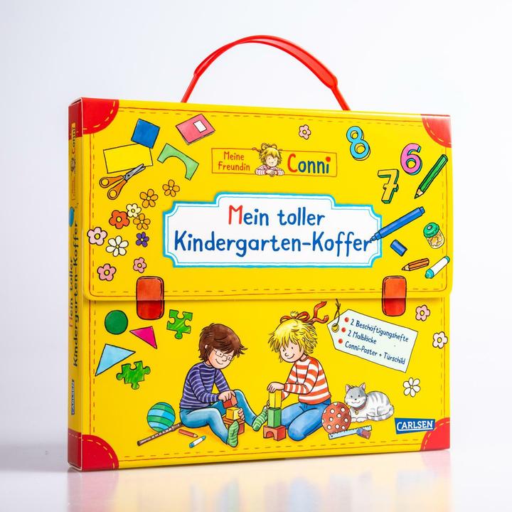Actual product image Conni Gelbe Reihe: Mein toller Kindergarten-Koffer (Buch-Set für den Kindergarten) (German, Hanna Sörensen, 2020)
