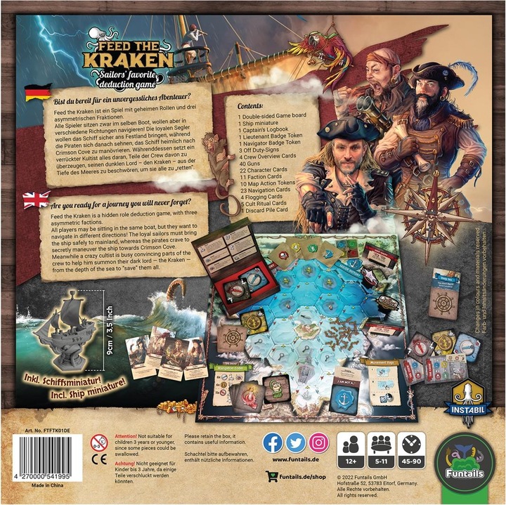 Produktbild Funtails Feed the Kraken (Deutsch)
