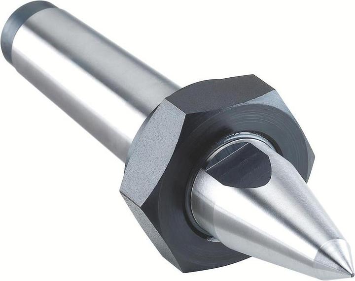 Röhm Feste Zentrierspitzen, MK 6, ähnlich DIN 807, volle Spitze mit Abdrückmutter