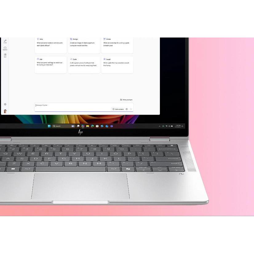 HP EliteBook X Flip G1i 14 inch Notebook Next Gen AI PC (14", 512 GB, 32 GB, DE), Notebook, Silber