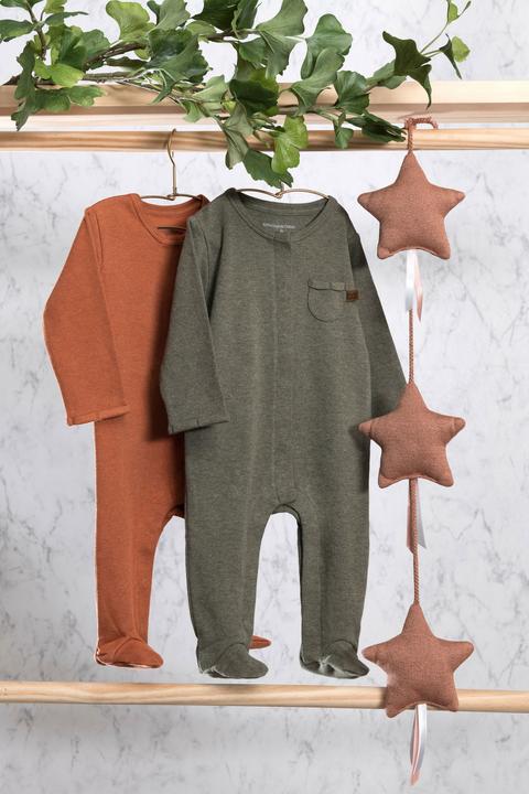 Produktbild Baby's only Babys only Strampler mit Füssen, Melange Honey (68)