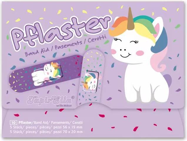 Actual product image Lutz Mauder Tapir Ella plasters unicorn