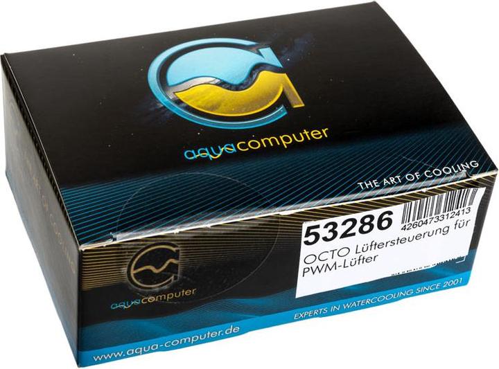Produktbild Aqua Computer OCTO Steuerung für PWM-Lüfter (8 Lüfter)