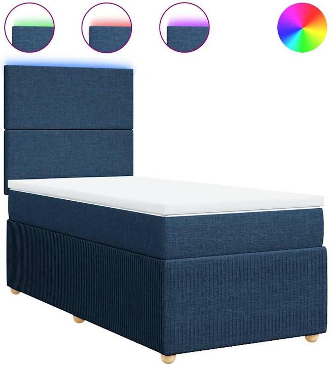 Actual product image vidaXL Boxspringbett (90 x 200 cm)