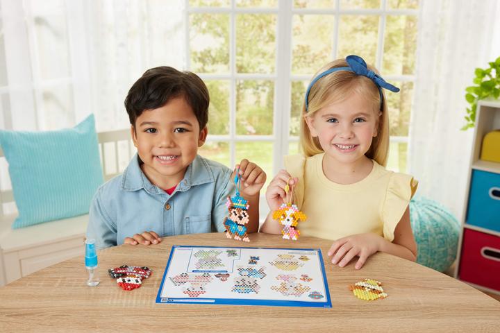 Actual product image Epoch Aquabeads Paw Patrol key ring