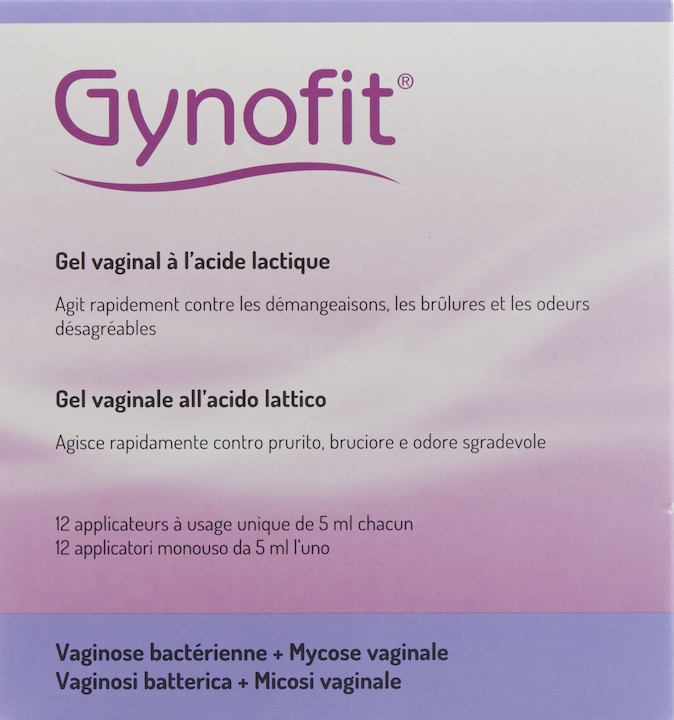 Image du produit Gynofit Gel vaginal à l'acide lactique (60 ml, Gel intime)