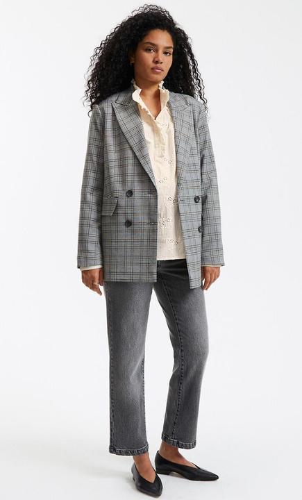 Image du produit La Redoute Collections Jeans de grossesse droit avec un empiècement extensible à la taille (42)