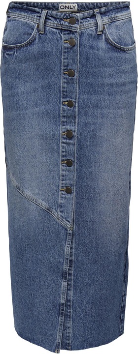 Produktbild Only Mittlere Taille Langer Rock Jeansrock (XS)