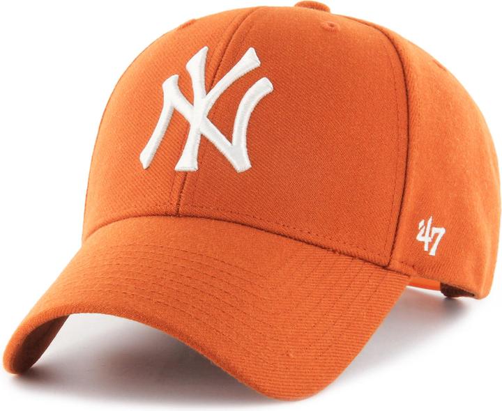 Actual product image 47 Brand Adjustable Cap - MLB New York Yankees Orange (One size)