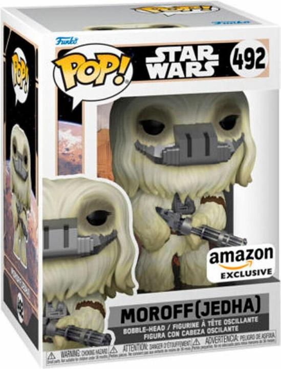 Actual product image Funko POP! Star Wars Moroff (Jedha) Exclusive Amazon