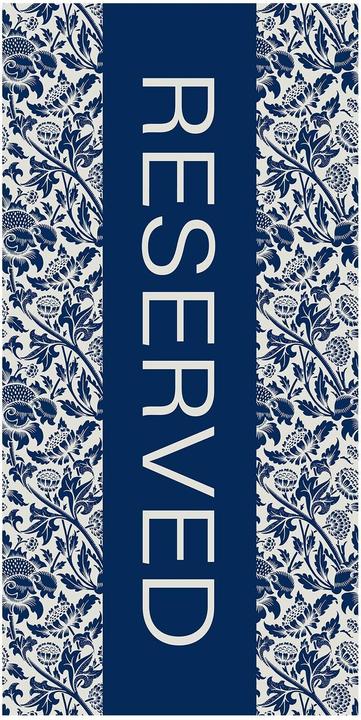 Produktbild Egeria Strandtuch Reserved Reserviert (150 x 75 cm)