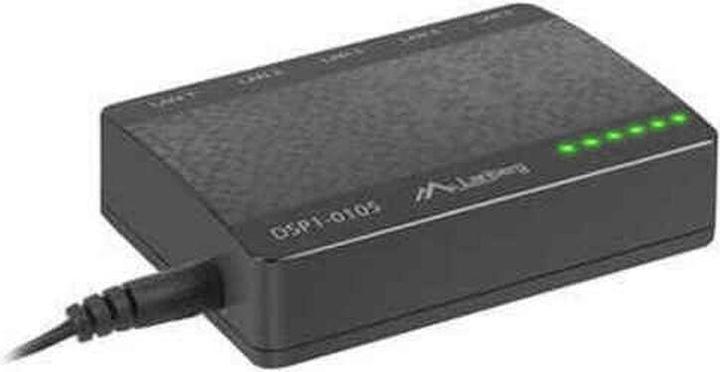 Immagine prodotto Lanberg DSP1-0105 Switch di rete non gestito Fast Ethernet (10/100) Nero (5 porte)