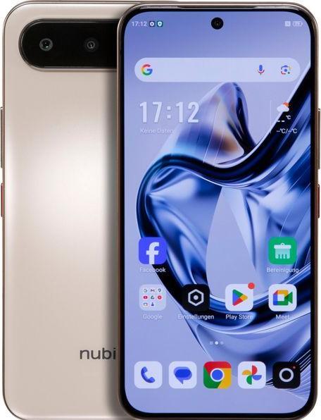 Nubia Air / 8GB / 256GB / Gold (256 GB, deserto di titanio, 6.78", Doppia SIM Ibrida, 5G)