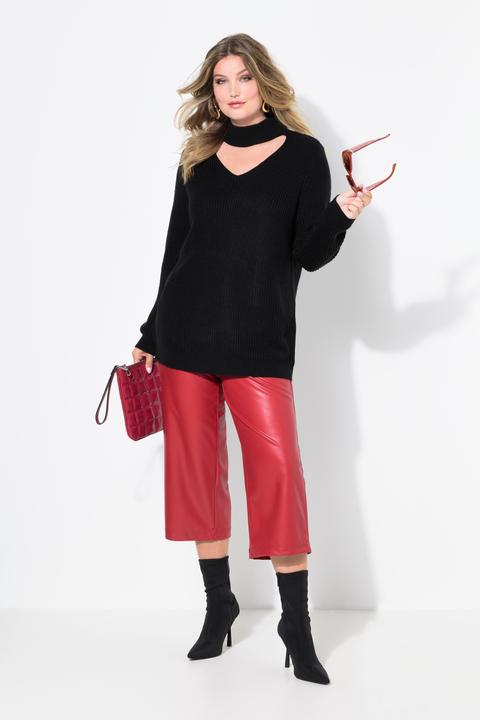 Immagine prodotto Miamoda Pullover, Regular Fit, V-Ausschnitt mit Choker (58)
