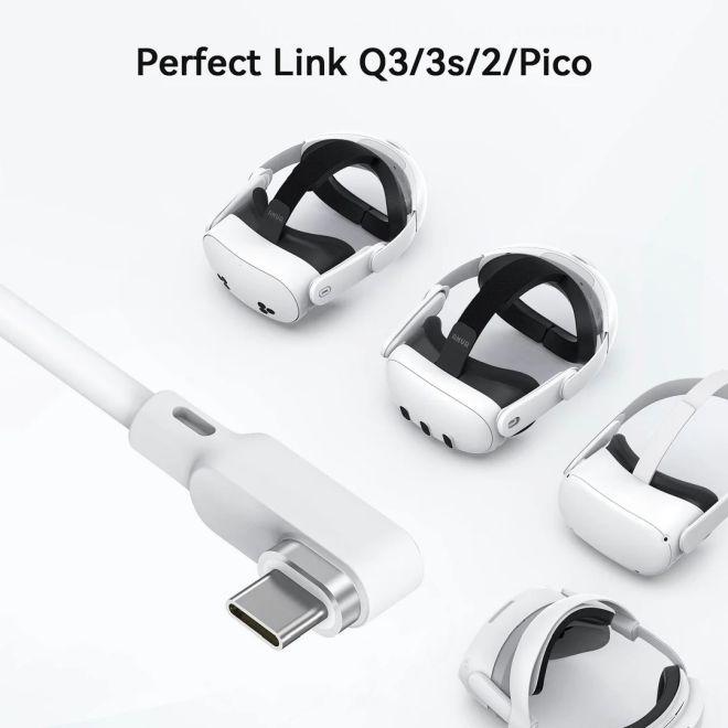 AMVR Meta Quest 3 / 3S VR Link Kabel USB 3.0 Highspeed-Datenübertragung bis 5 Gbps
